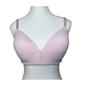 Victoria's Secret Pale Pink T-shirt Bra Lightly Lined Wireless 36DD NEW